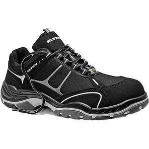 ELTEN Sicherheitsschuhe Motion Low, ESD, S2, Halbschuhe, Kunststoffkappe, Mikrofaser & Cordura, Gr. 46