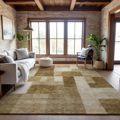 Addison Rugs Premium Washable Super Soft Causal Blocky Mayfield Rug
