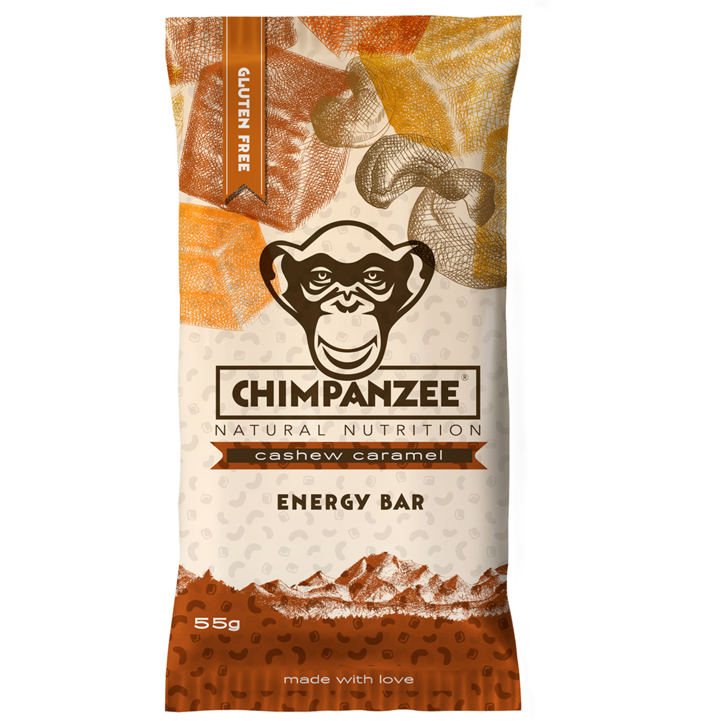Chimpanzee Energy Bar Energieriegel cashew caramel