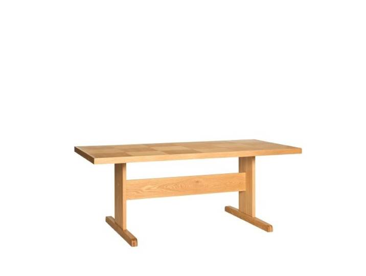 Hubsch Skak tafel naturel