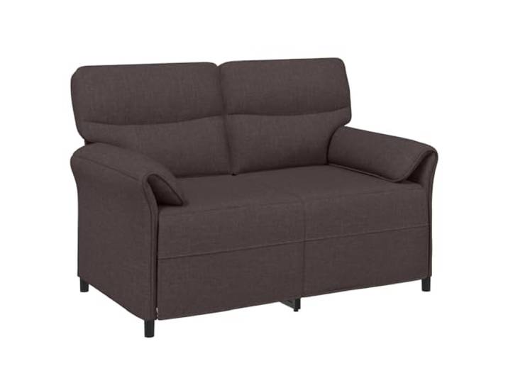 KKgypkn Sofa 100% Polyester, Metallrahmen, MDF, Sperrholz Moderne Optik, Schaumstoffkissen, Kunststoffbeine, klappbare Armlehnen, reißfester Stoff