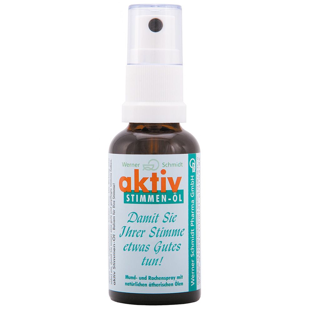 Aktiv STIMMEN-Öl Sprühflasche 30 ml