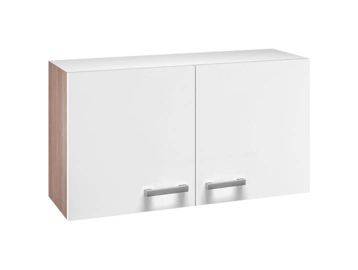 Küchenoberschrank Lexa Weiss/Eiche