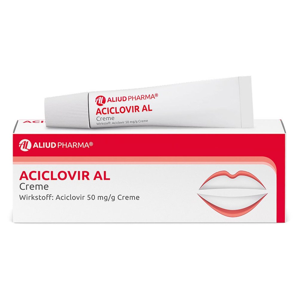 ALIUD Pharma GmbH Aciclovir AL Creme bei Lippenherpes 07334796