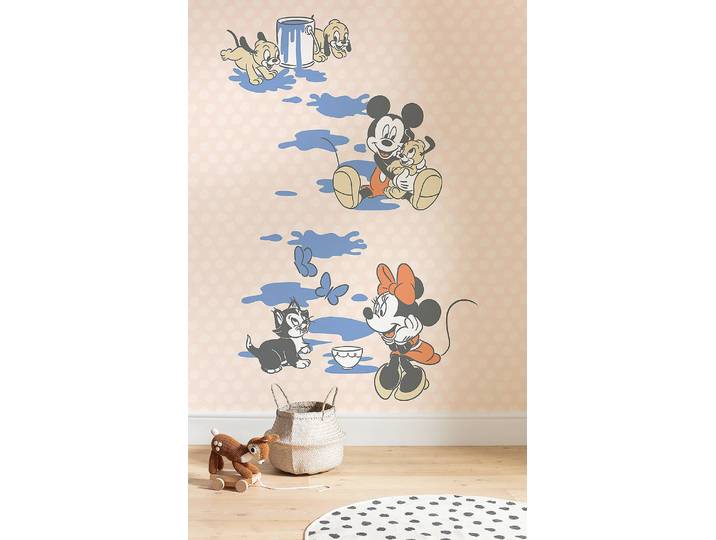 Vliestapete Mickey Artsy Flow 200 x 250 x 0cm Multicolor