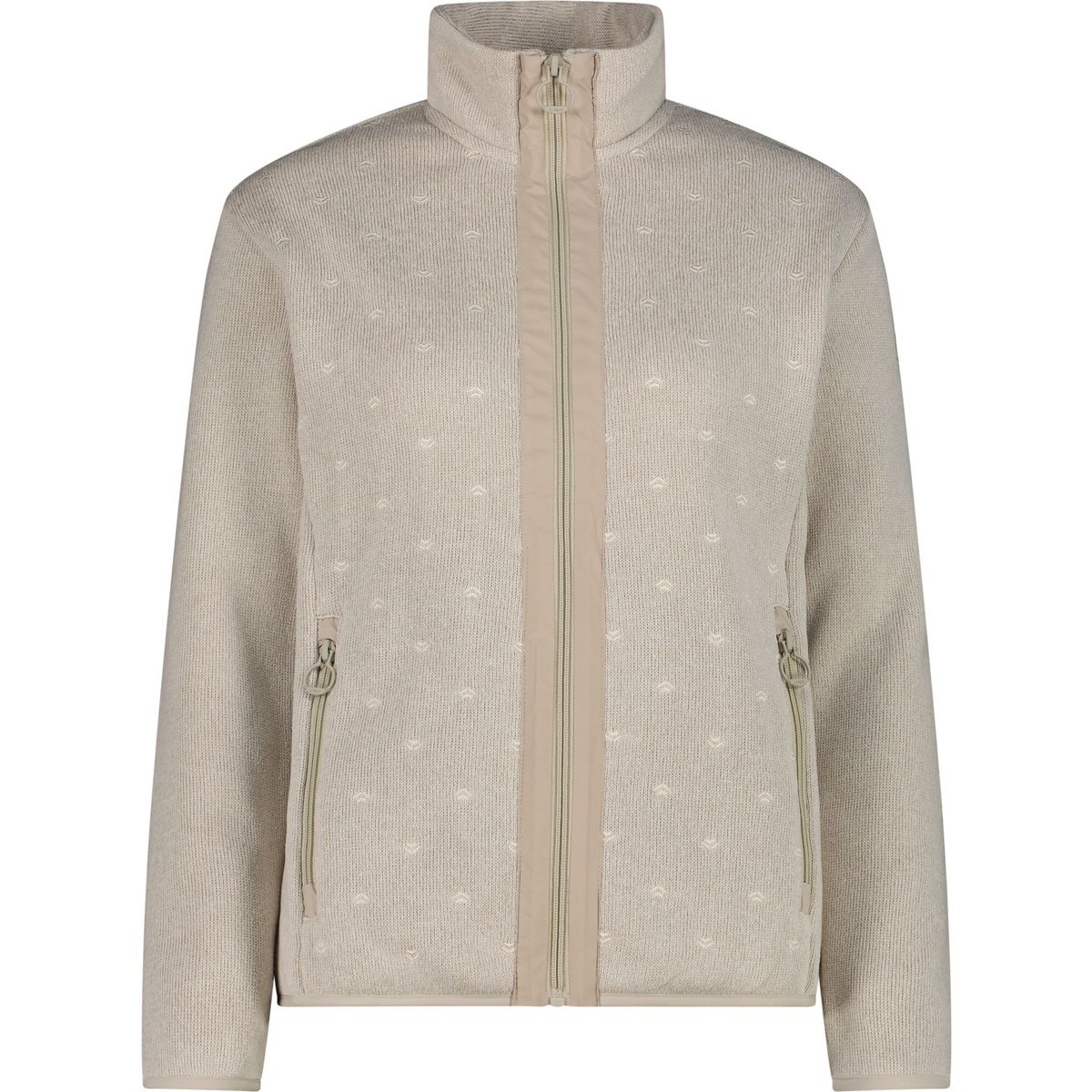 CMP Woman Fleece Fleece Jacket kaki (P220) 48 36H2966-P220-48