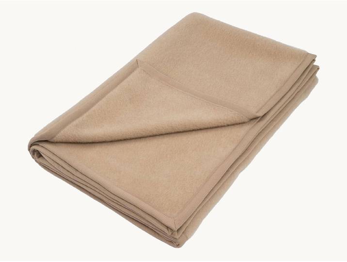 Cashmere-Naturhaardecke Pamira - 150x200 cm - kamel