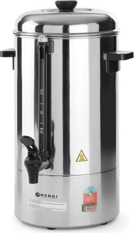 Hendi Koffieperkolator Model 100 Roestvrij Staal met Fijn Filter