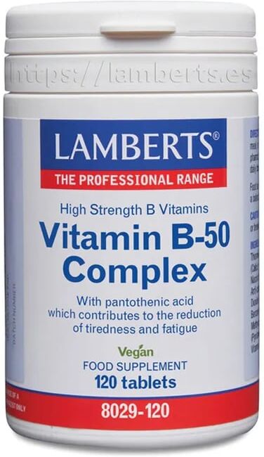 Lamberts VITAMIN B-50 COMPLEX 120 Tabs