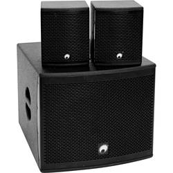 Omnitronic Molly-12A Aktives PA-Lautsprecher-Set inkl. Subwoofer, Bluetooth 20000727