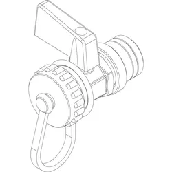 Ventilhahn 1/2 PB2 - 8738211417