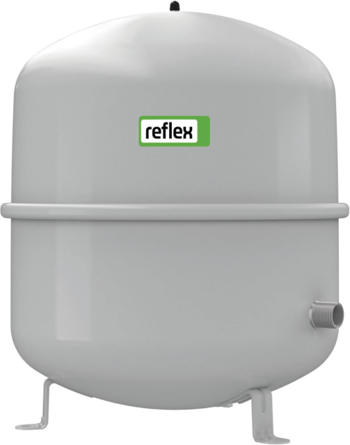Reflex N Ausdehnungsgefäß 8211400 N 140, 6 bar/120° C, 1" AG, grau
