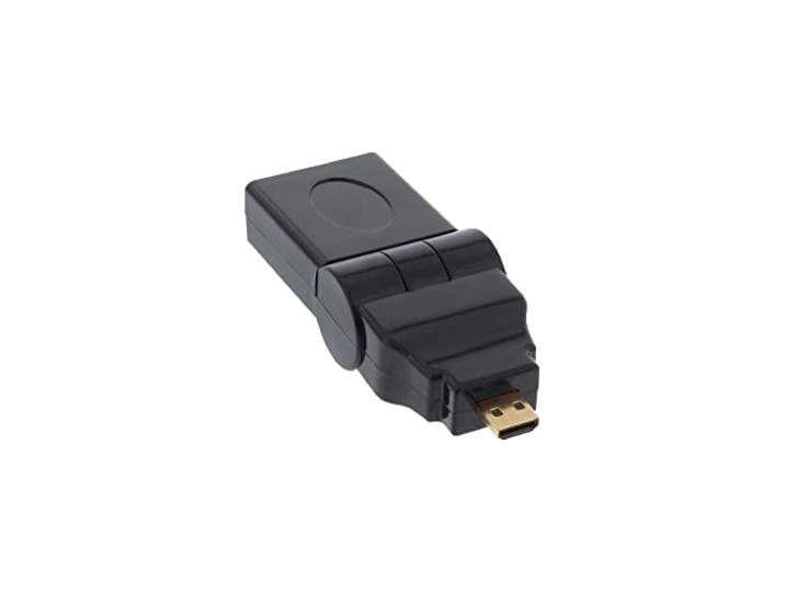 InLine 17690L HDMI-kabeladapter, zwart