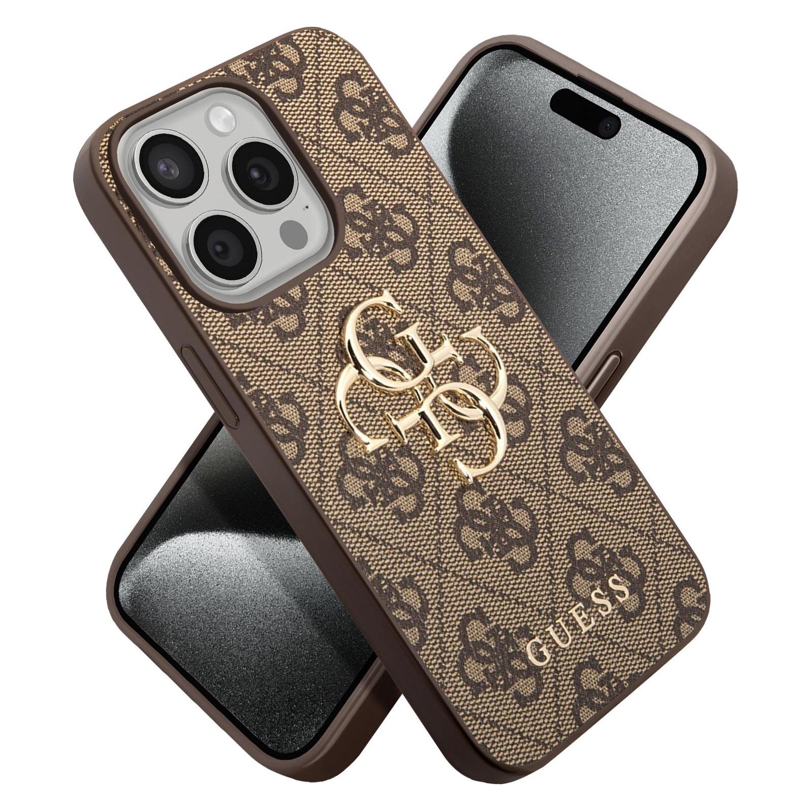 Guess Hard Case (Apple iPhone 15 Pro) (GUHCP15L4GMGBR)