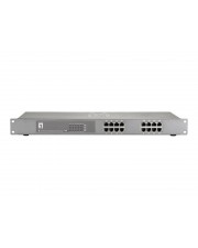 LevelOne Switch 16 x 10/100 PoE+ an Rack montierbar (FEP-1612W150)