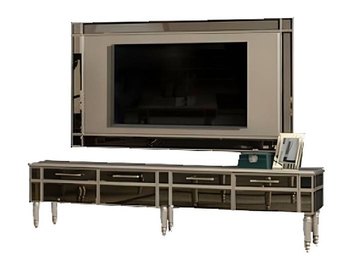 Xlmoebel TV-Schrank Holz TV-Möbel mit Stauraum für modernes Wohnzimmerdesign (1-St., TV-Schrank) Hergestellt in Europa