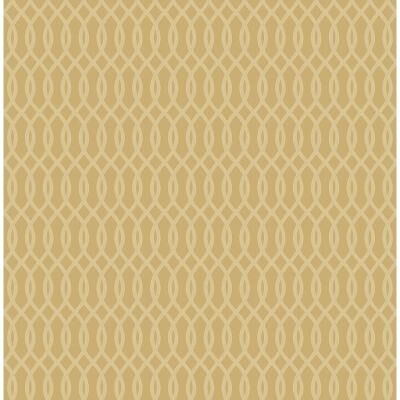Seabrook Designs Lauressa Mini Ogee Unpasted Wallpaper