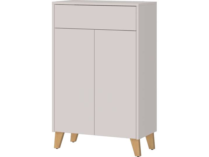 Kommode GERMANIA GW-Arnea , beige (kaschmir), B:63cm H:101cm T:34cm, Holzwerkstoff, Sideboards, Kommode