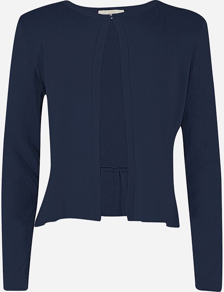 YES ZEE Classic W - Cardigan - Donna - Blu XL