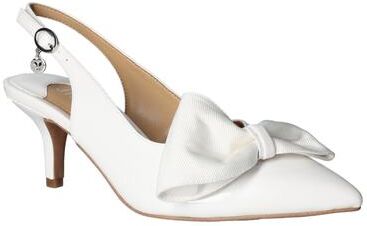 Women's Devika Slingback Pump by J. Renee in White (Size 9 M)