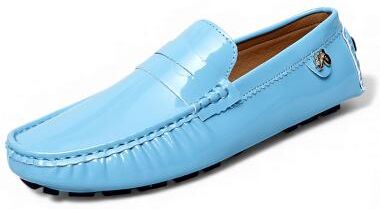 LightInthebox Men's Green Loafers, Lightweight Slip-On Driving Shoes, Fashion Casual Moccasins for Daily Wear, Parties and St. Patrick's Day Outfits