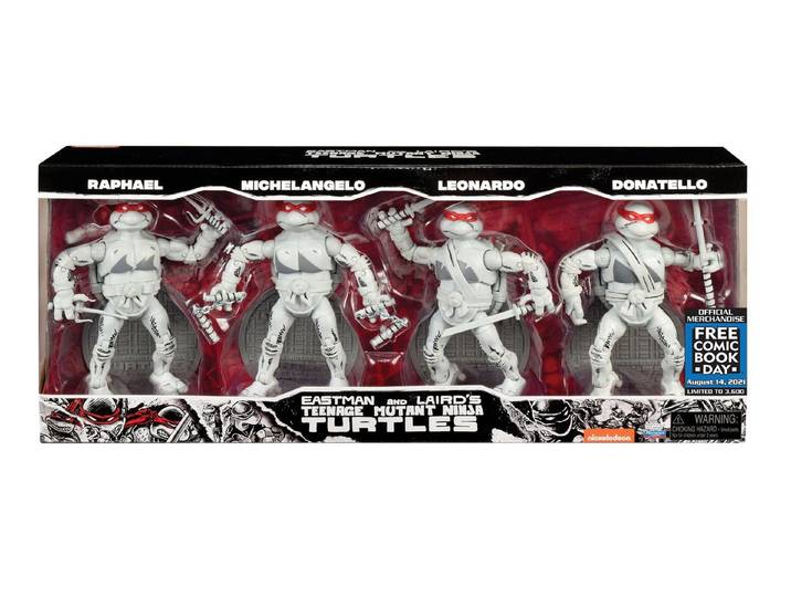 Playmates Actionfigur Teenage Mutant Ninja Turtles Ninja Elite Black and White Actionfiguren