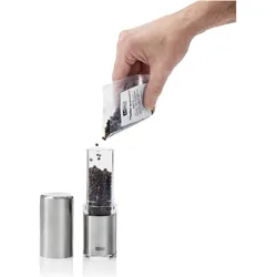 AdHoc Style Set, Pfeffermühle + Salzmühle, Silber