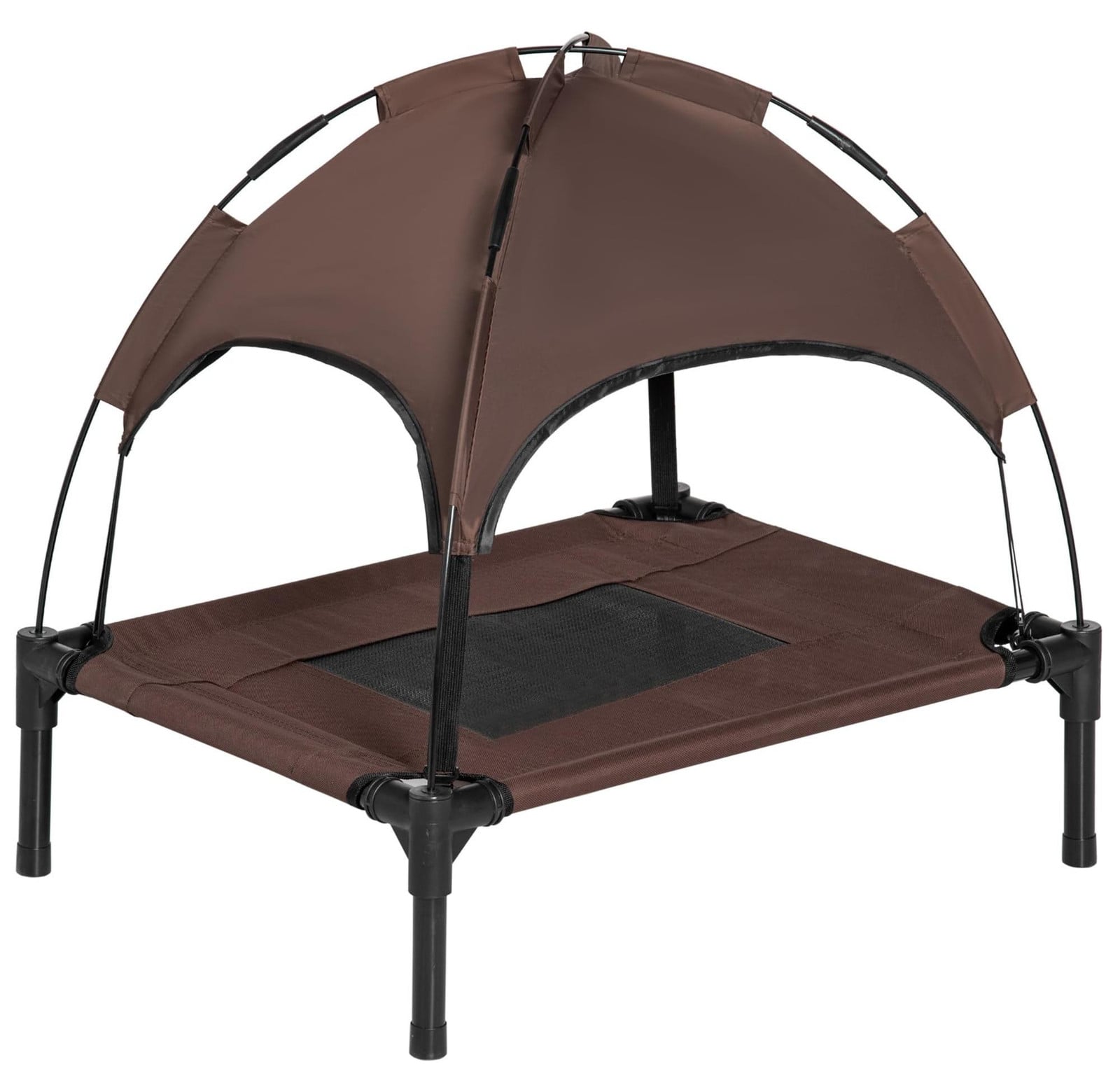 PawHut Hondenhuis met dak D04-057CF