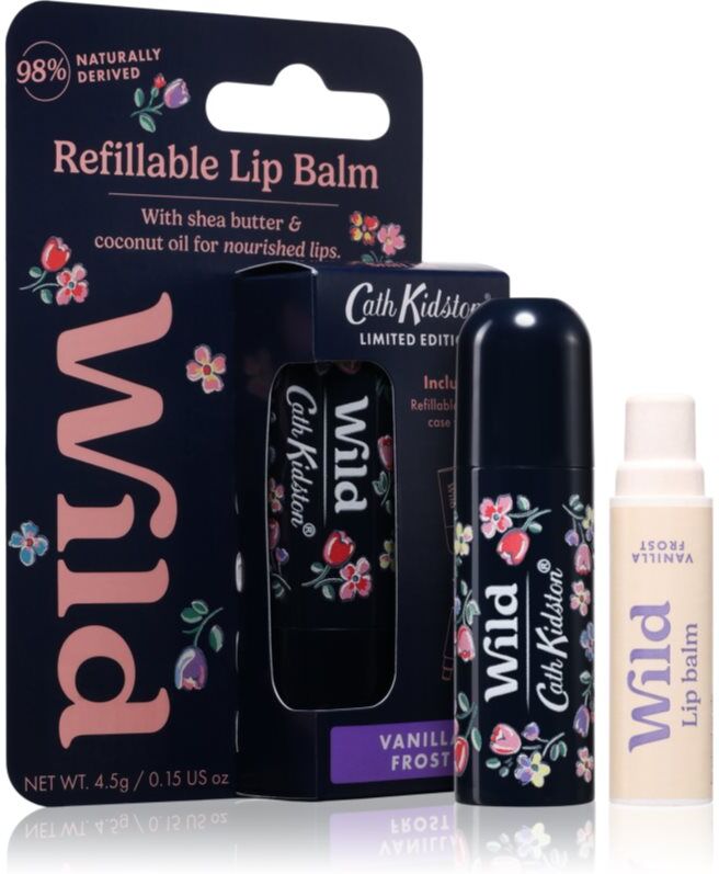 Wild Vanilla Frost Marble Ditsy Case lip balm with bag 4.5 g