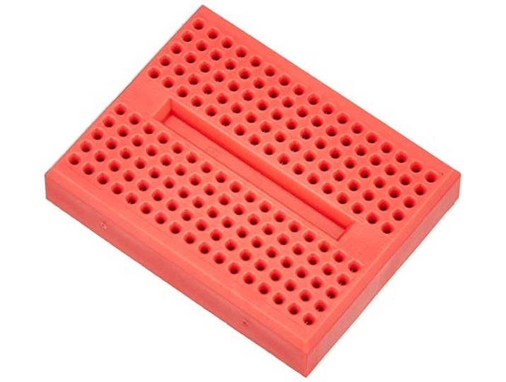 Delock Experimentier-Mini steekbord 170 contacten rood