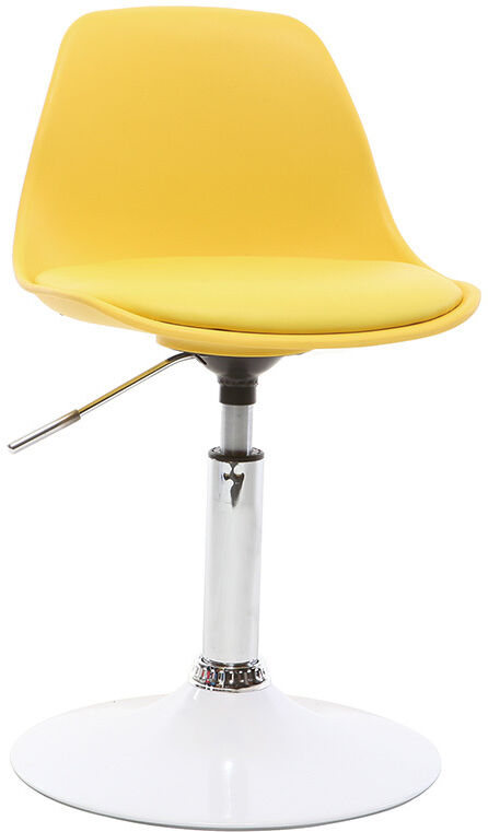 Miliboo Chaise de bureau design enfant jaune STEEVY