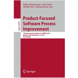 Product-Focused Software Process Improvement, Fachbücher von Pekka Abrahamsson, Luis Corral, Barbara Russo, Markku Oivo