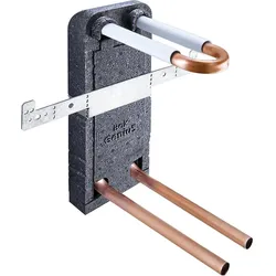 Wandbox mit Rohrbogenheit Kupfer, 15x1,0 Höhe: 320mm inkl.Isolierbox