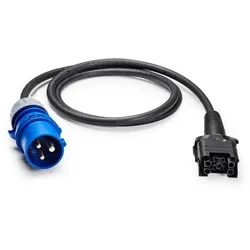 Volkswagen Netzkabel Stecker CEE 32A 3p 6H für ID.Charger Travel 000054412AB