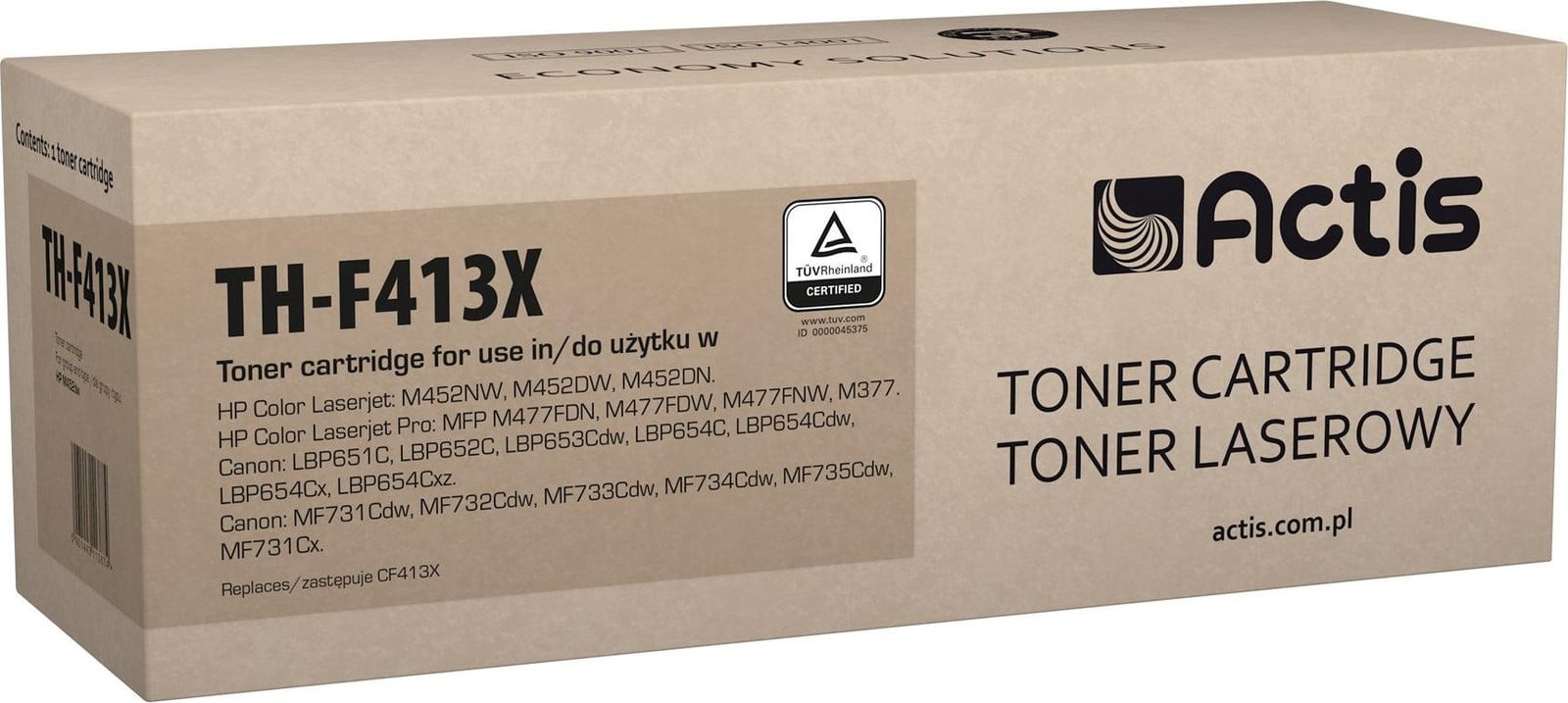 Actis TH-F413X tonercartridge magenta (vervangt HP 410X CF413X, 5000 pagina's)