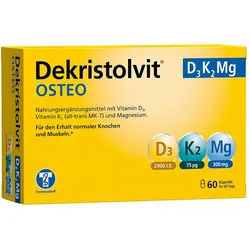DEKRISTOLVIT OSTEO D3K2Mg Kapseln 60 St