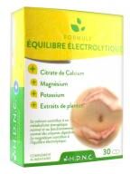 H.d.n.c Formule Équilibre Électrolytique - Citrates de Calcium Magnésium et Potassium - 30 Comprimés - Boîte 30 comprimés