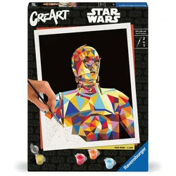 Ravensburger CreArt - Malen nach Zahlen 23894 - Star Wars - C-3PO - ab 12 Jahren