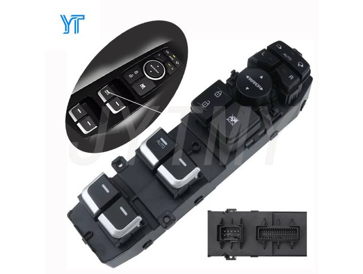 Pour Kia Sorento 2016 2017 2018 2019 2020 Nouveau Commutateur de Commande de Lève-Vitre Électrique Avant Gauche Bouton de Lève-Vitre Pièces Auto