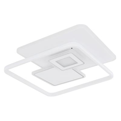 GLOBO LIGHTING LED Deckenleuchte "RODERICK", weiß, 1 Stk., Leuchten, Deckenlampe/quadratisch/Wohnzimmer/Schlafzimmer/modern, LED Deckenleuchte