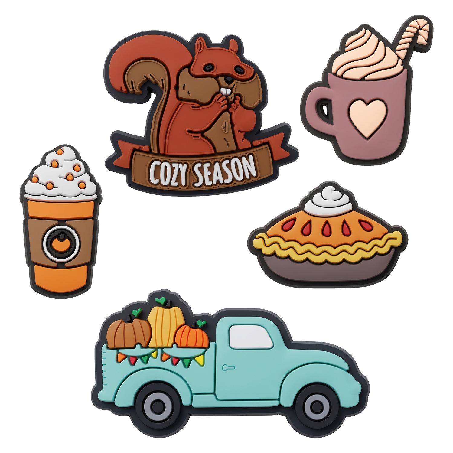 OEM 3D-Aufkleber "Pumpkin Spice", 5er-Set (5 Sticker) (78718836)