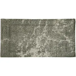 Chic Antique Shabby Chic Teppich mit französichem Druck, 150 x 75 cm, verte