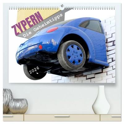 Zypern - Die Geheimtipps (hochwertiger Premium Wandkalender 2026 DIN A2 quer), Kunstdruck in Hochglanz
