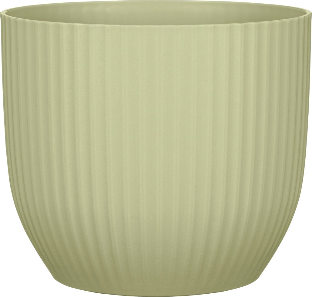 Scheurich Blumentopf Kunststoff Ø 26,8 x 23,1 cm gentle green