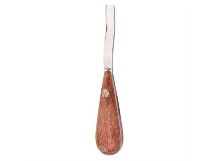PFMSAAF Leder kantenhobel 1 X 4–16 Mm Kantenabschräger for Lederhandwerk Schälen, Abschrägen, Messer, Ausdünnen, Schieben, Nuten, Graben, Lederhandwerk, Handarbeit, DIY(8mm)