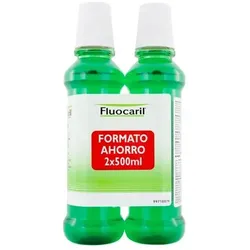 Fluocaril, Mundspülung, Mundspülung - 2x 500ml (500 ml, Mundspülung)