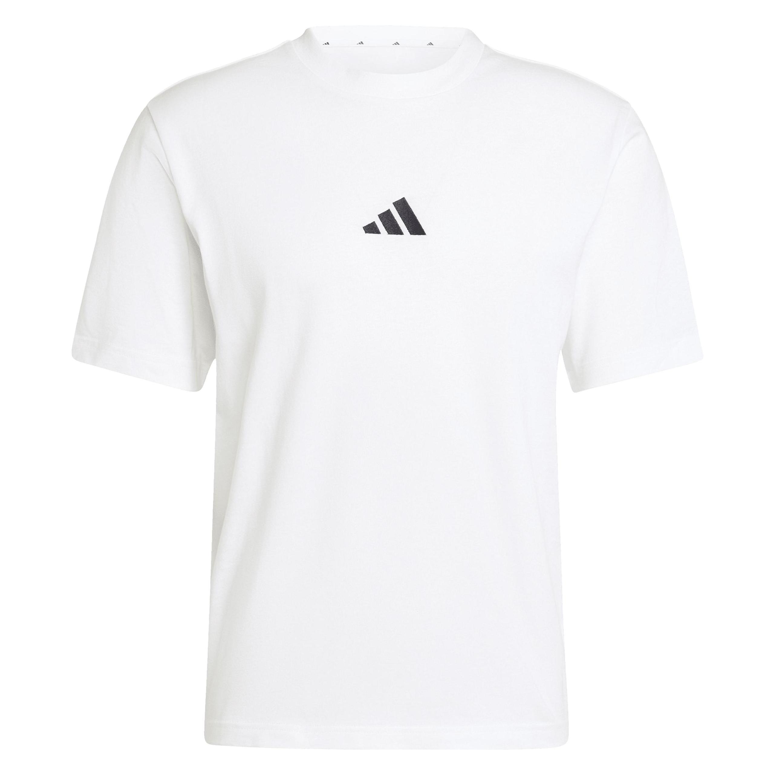 Adidas Essentials Small Logo Single Jersey Tee (M) (JF1092)
