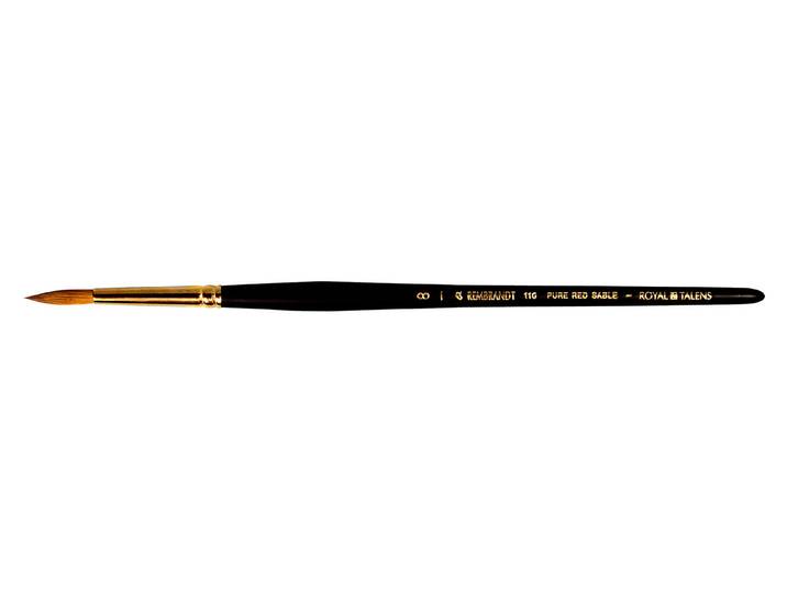 Talens Aquarellpinsel Serie 110 No. 8 Rotmarder