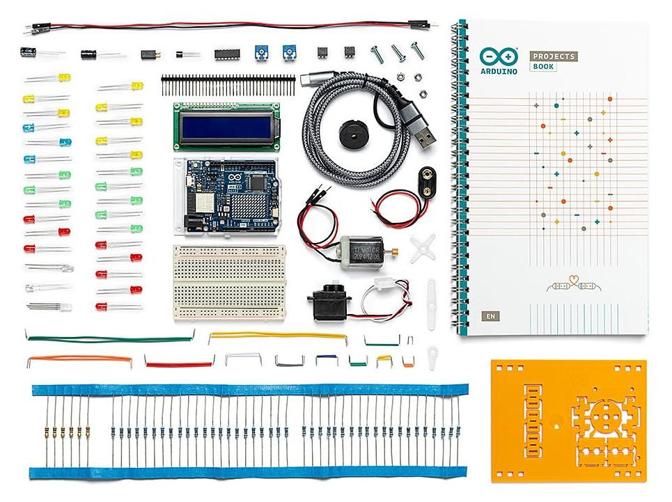 Arduino Starter Kit R4 Inleidingsset Arduino Meerkleurig