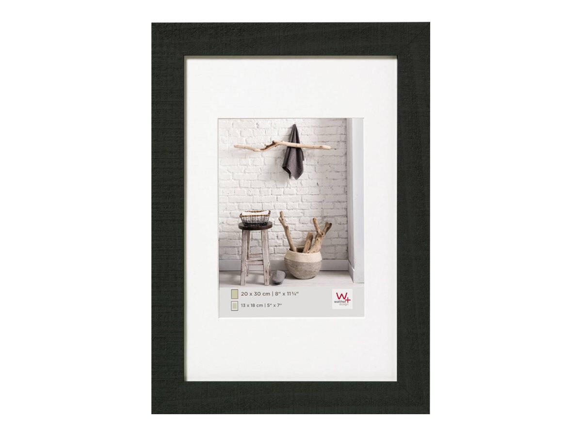 walther design Bilderrahmen Home 34,6 x 44,60 cm schwarz HO040B